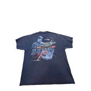 VTG 2004 Chase Authentics Mens Large Blue Jeff Gordon NASCAR Legend Driver Shirt